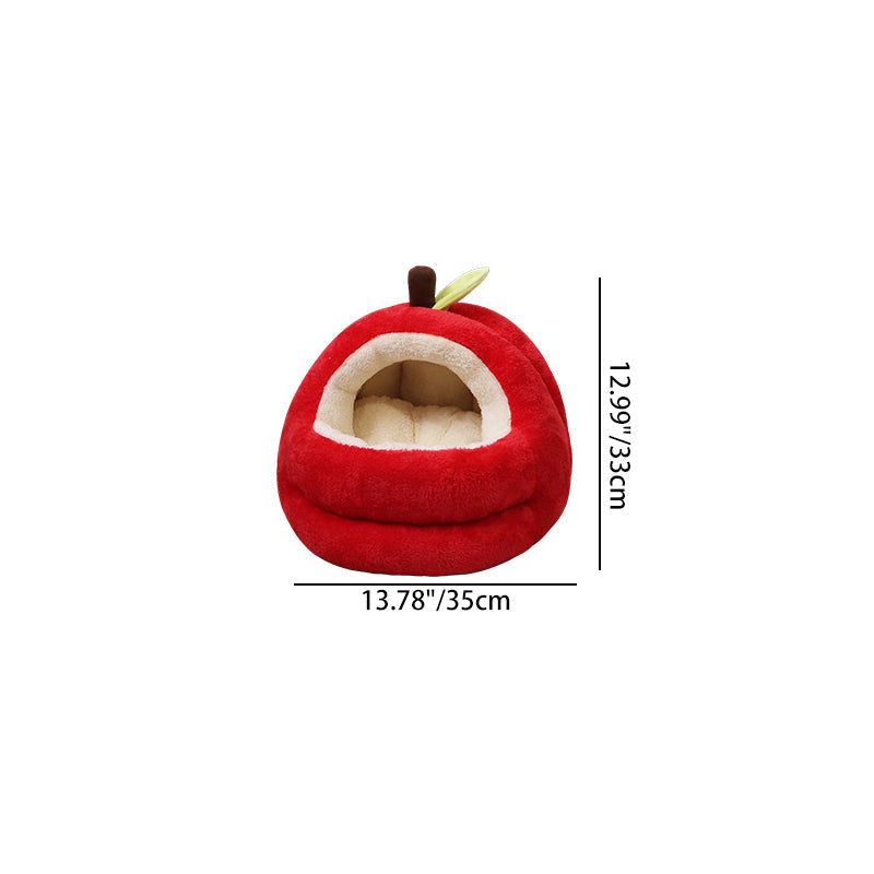 Modern Spherical Velvet Anti-Slip Dog and Cat Bed for Bedroom