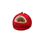Modern Spherical Velvet Anti-Slip Dog and Cat Bed for Bedroom
